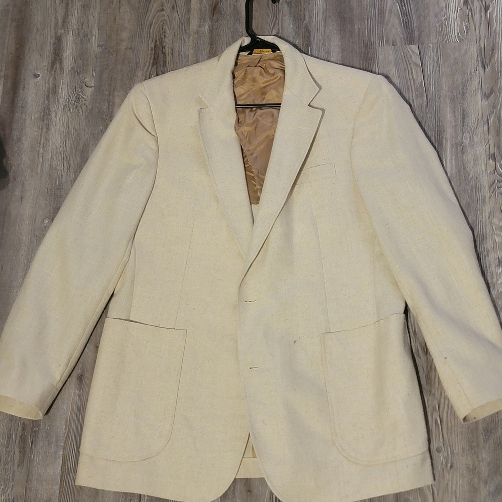 Haggar Cream Blazer for Women